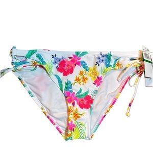 Salt + Cove Tropical  Print Side Tie Bikini